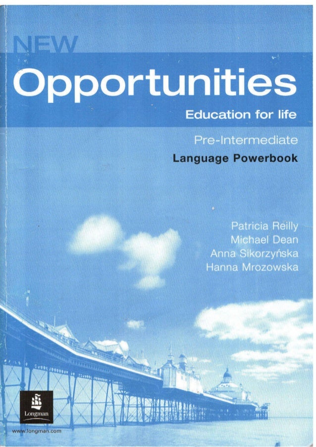 Скачать книгу new opportunities pre intermediate